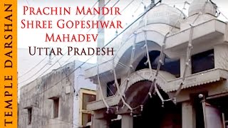 Prachin Mandir Shree Gopeshwar Mahadev  Uttar Pradesh Vrindavan Indian Temple Tours [upl. by Tomlin]