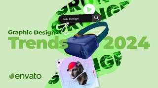 Graphic Design Trends 2024 [upl. by Galvin]