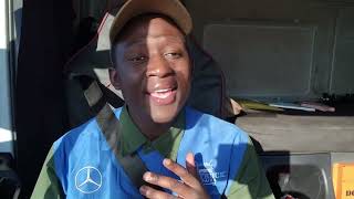 A Realistic Day With 23 Year Truck Driver Driving from Krugersdorp GPKlerksdorp NW🇿🇦🇿🇦  Vlog [upl. by Jermaine]