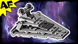 Mini STAR DESTROYER 30056 Lego Star Wars Animated Building Review [upl. by Anala]