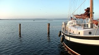 Thorfinn segelt  Rerik Marstal Langeland April 2014 Ostsee segeln [upl. by Armallas]