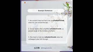 what does Schadenfreude mean lets learn wordoftheday LearnWithGallant GallantTutors [upl. by Latrena]