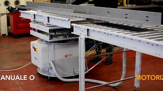 Impianto automatico con rulliere motorizzate  Automatic system with motorized roller conveyors [upl. by Saimon]