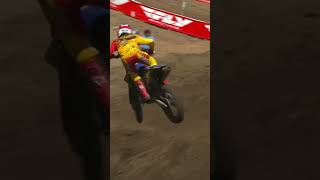 Haiden Deegan CRAZY Crash at hangtown 2024 [upl. by Esiole]