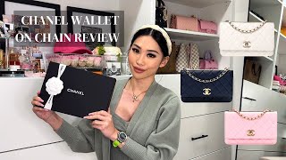 CHANEL Review  Chanel Wallet on Chain Bag Trendy CC  PRICES [upl. by Sicular]