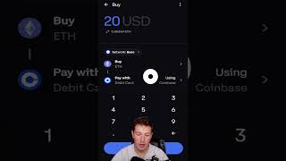 How to transfer ETH from Coinbasecom to Coinbase Wallet shorts tutorial crypto [upl. by Charla]