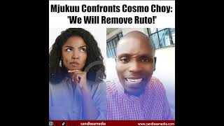 Mjukuu Confronts Cosmo Choy We Will Remove Rutocandlessmedia viralkenya [upl. by Ellevel]