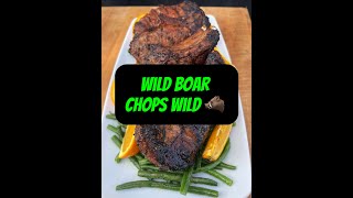 Perfect Wild Boar Chops Quick amp Juicy Recipe for Wild Game Lovers [upl. by Darrel927]