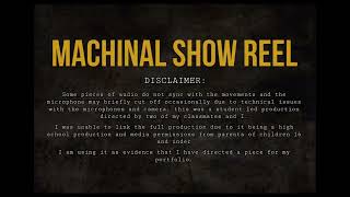 MACHINAL show reel [upl. by Nytnerb]