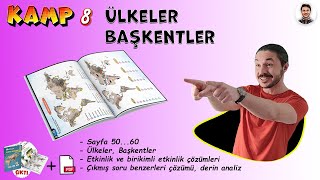 🌎Coğrafya Dünya ÜLKELER BAŞKENTLER Harita Bilgisi Çalışması 🚀KODLAMALARLA 📌KAMP8 [upl. by Keenan807]