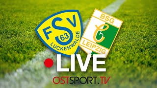 LIVE FSV 63 Luckenwalde vs BSG Chemie Leipzig  Regionalliga Nordost  SP03 [upl. by Demmahum493]