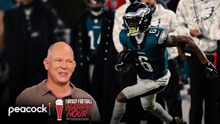 Trust Raiders Jakobi Meyers Eagles DeVonta Smith  Fantasy Football Happy Hour  NFL on NBC [upl. by Gladstone]