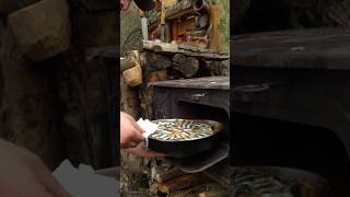 Fish Casserole on the Wood Stove shorts [upl. by Spanjian260]