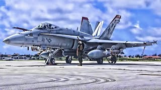 USMC FA18 Hornets 2019 • Red Devils On Guam [upl. by Germann]