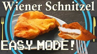 WIENER SCHNITZEL selber machen EASY MODE [upl. by Crescin]