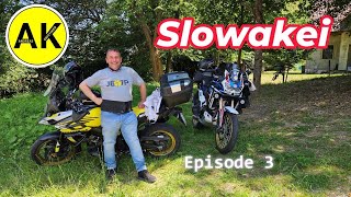 Slowakei mit dem Motorrad EP3  Suzuki VStrom 1000XT Honda Africa Twin1100 Adventure Sports DCT [upl. by Edrahc]