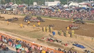 prostock compacts at lorain county fair derby on 8252024 [upl. by Francoise]