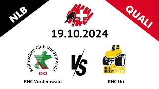 Highlights Rollhockey NLB  RHC Vordemwald vs RHC Uri [upl. by Anitnatsnoc992]