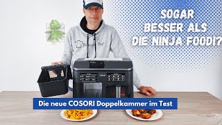 COSORI Heißluftfritteuse Doppelkammer 85L im Test ✅  Die Beste Dual Zone Fritteuse auf dem Markt [upl. by Lurette]