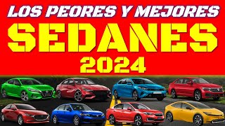 Estos son los MEJORES y PEORES SEDANES 2024 según CONSUMER REPORTS [upl. by Marte285]