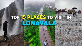 Lonavala  Top 15 Tourist Places to Visit in Monsoon  Lonavala Khandala Trip [upl. by Anaed600]