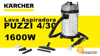 Lavaspiradora karcher 1600W Puzzi 430 Classic MX [upl. by Yardley]