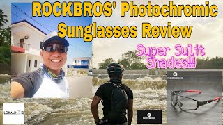 ROCKBROS Cycling Photochromic Sunglasses  Unboxing and Review  Super Sulit  Umaga at Gabi Shades [upl. by Eniamreg]