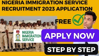 Nigerian Immigration Service Recruitment 20232024 How to Apply Step by step [upl. by Eeima]