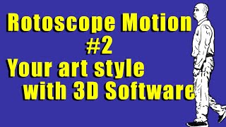 Rotoscope Animation Tutorial  Next Level with 3D Software [upl. by Arikehs721]