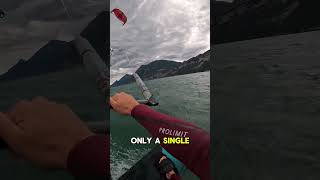 HOW TO NOT DO A KITELOOP kitesurf kitesurfing crash fail [upl. by Laux]