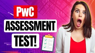 PWC ASSESSMENT TEST How to Pass a PwC Aptitude amp Psychometric Test [upl. by Thorlay]