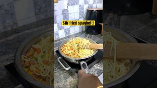 Stir Fry Spaghetti  The Best of Both Worlds [upl. by Nyrmak]