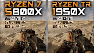 Ryzen 7 5800X vs Ryzen TR 1950X Benchmarks – 15 Tests 🔥 [upl. by Eadie502]