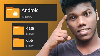 How to COPY or MOVE  DATA amp OBB Folder on Android 11 amp 12  No ROOT tamil [upl. by Elleined8]