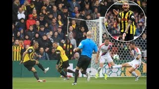 Watford vs Crystal Palace Roberto Pereyra and Jose Pereyra score in second half [upl. by Ahtoelc]