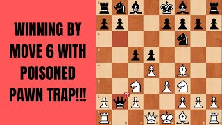 A Chess Trap You MUST Know London System Poisoned Pawn Variation [upl. by Mctyre]