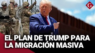 TRUMP usará MILITARES y ESTADO DE EMERGENCIA para DEPORTACIÓN MASIVA en ESTADOS UNIDOS  Gestión [upl. by Mariandi181]