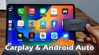 The Device Makes Android Screen Use Carplay amp Android Auto Wired Or Wireless [upl. by Fabrienne208]