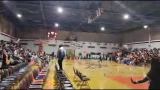 2022 Opelousas High School HOCO pep rally [upl. by Yzus]