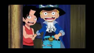 One piece ep 497 Makino brings clothes for luffy [upl. by Aneles]