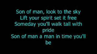 Phil Collins  Son Of Man with Lyrics [upl. by Cymbre]