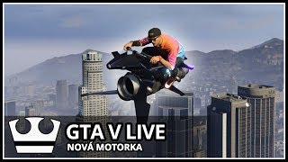 Jirka a GEJMR hraje  GTA V Online  Nová motorka Oppressor MK2  LIVE [upl. by Eneirda]