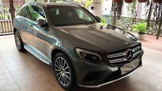 2018 Mercedes Benz GLC250 AMG Line startup and fullvehicle tour [upl. by Tezzil]