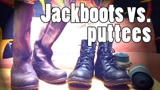 Jackboots vs puttees [upl. by Lucey]