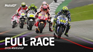 2016 BritishGP  MotoGP™ Full Race [upl. by Jandy390]