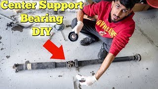 How To Replace Center Support Bearing On Driveshaft CSB [upl. by Klenk]