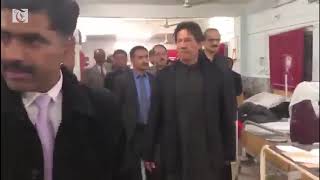 Prime Minister Imran Khan visits Poly Clinic Hospital Islamabad [upl. by Maillliw352]