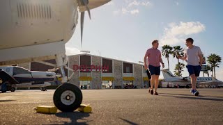 Youngest Pilots to Fly Solo Around the World [upl. by Femi198]