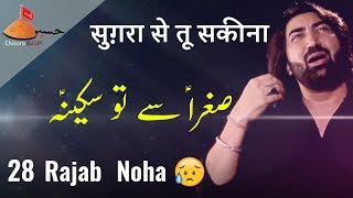 28 Rajab Noha Sughra se Tu Sakina  ؑ نوحہ صغرا سے تو سکینہ  सुग़रा तू सकीना  Ameer Hasan Aamir [upl. by Cirenoj954]