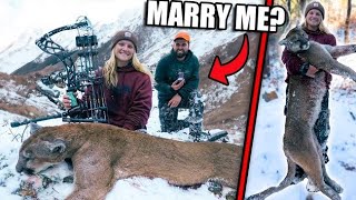 SHE SAID YES Surprise Mountain Lion HUNT [upl. by Einafit]